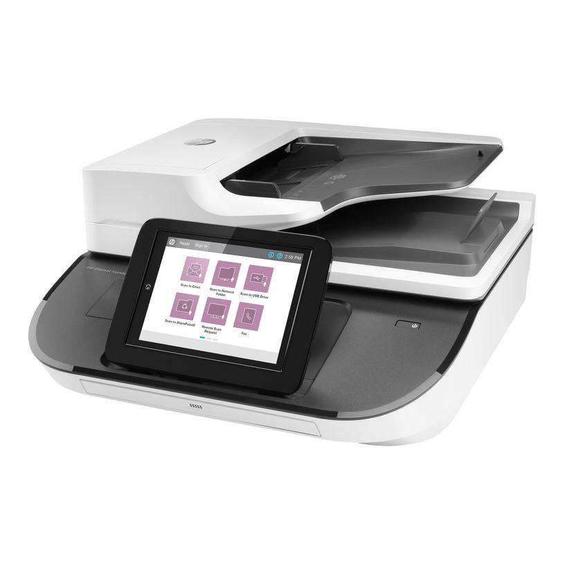 0190781643678-HP Digital Sender Flow 8500fn2 - scanner de documents - 600 dpi x 600 dpi - USB 2.0, Giga-P_405143590_11-9