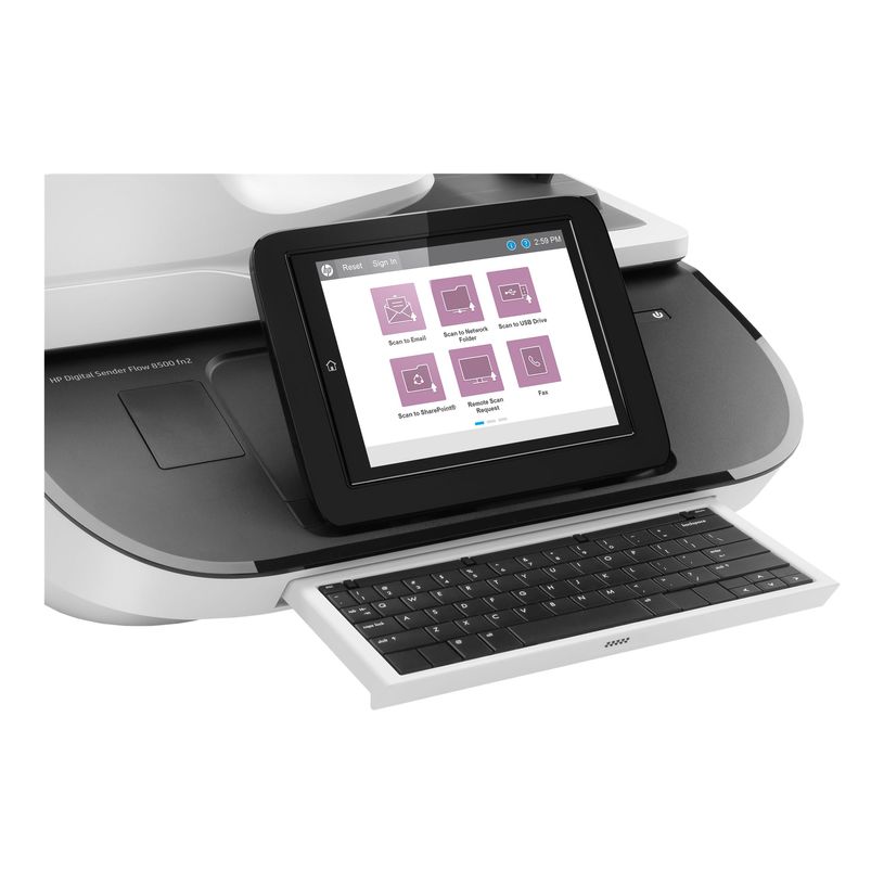 0190781643678-HP Digital Sender Flow 8500fn2 - scanner de documents - 600 dpi x 600 dpi - USB 2.0, Gigab-P_405143590_8-5