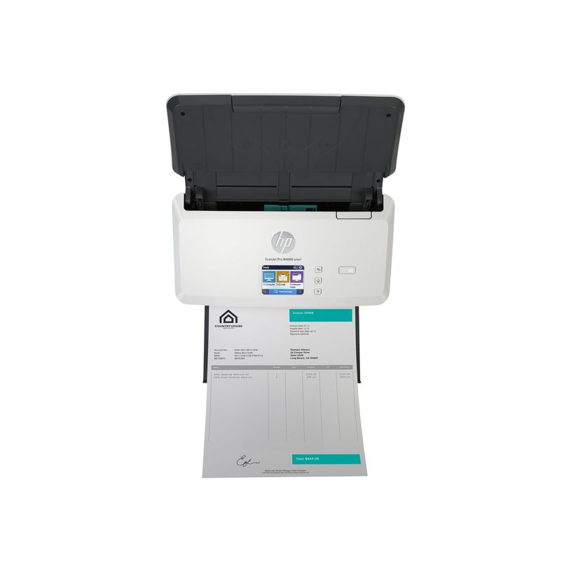 0193808948688-HP Scanjet Pro N4000 snw1 Sheet-feed - scanner de documents - 600 dpi x 600 dpi - USB 3.-P_405143602_22-34