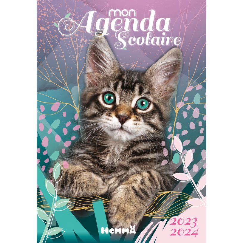 9782508055928-Mon Agenda Scolaire Chat - 1 jour par page-P_405143709_1-0