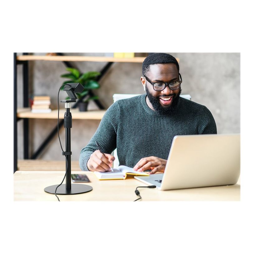 0085896876519-Kensington A1010 - Pied telescopique pour microphone/webcam/lumiere ProVC-P_405143821_23-12