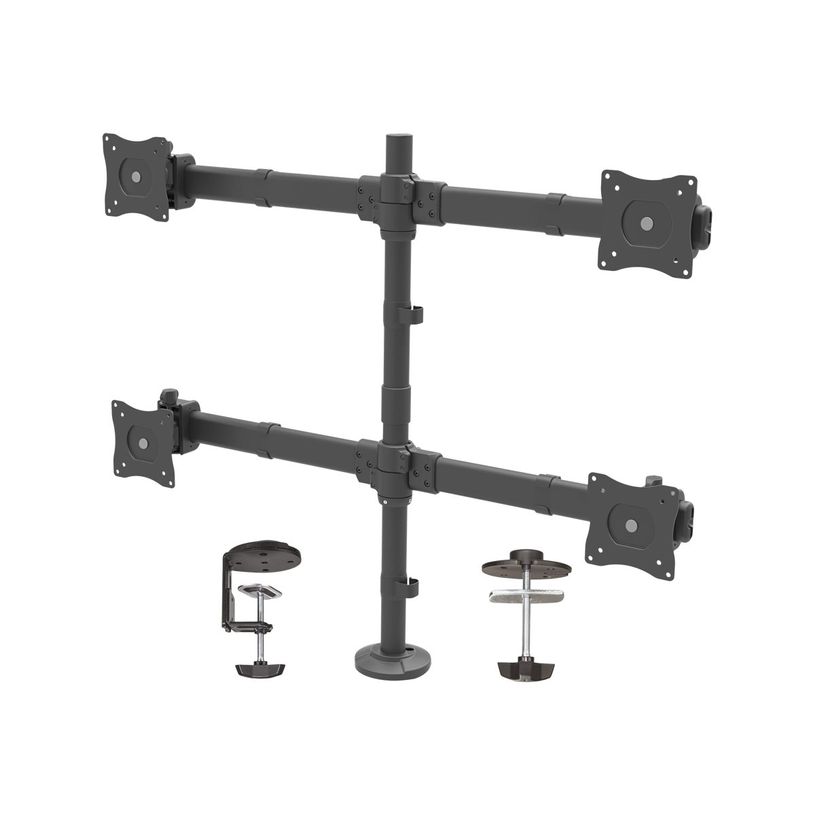 0065030867795-StarTech.com ARMQUAD - Bras support pour 4 écrans jusqu'à 27" - fixation pince - noir-P_405143845_1-0