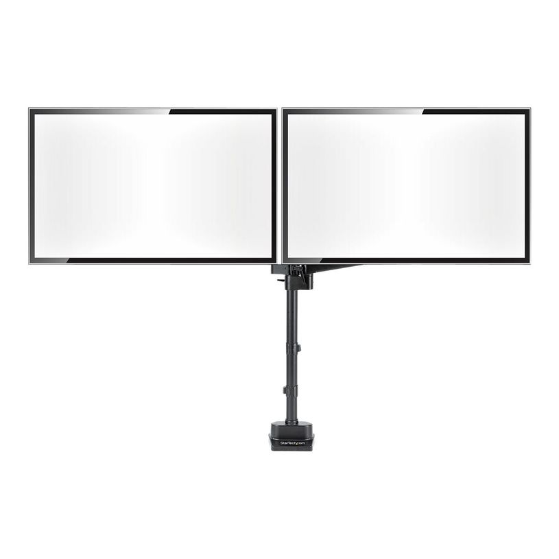 0065030892537-StarTech.com ARMDUALPIVOT - Bras support pour 2 écrans jusqu'à 32" - fixation pince - n-P_405143846_10-3