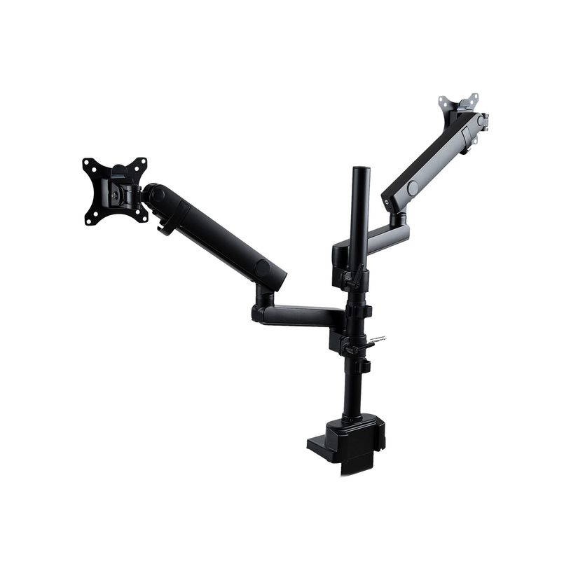 0065030892537-StarTech.com ARMDUALPIVOT - Bras support pour 2 écrans jusqu'à 32" - fixation pince - n-P_405143846_12-5