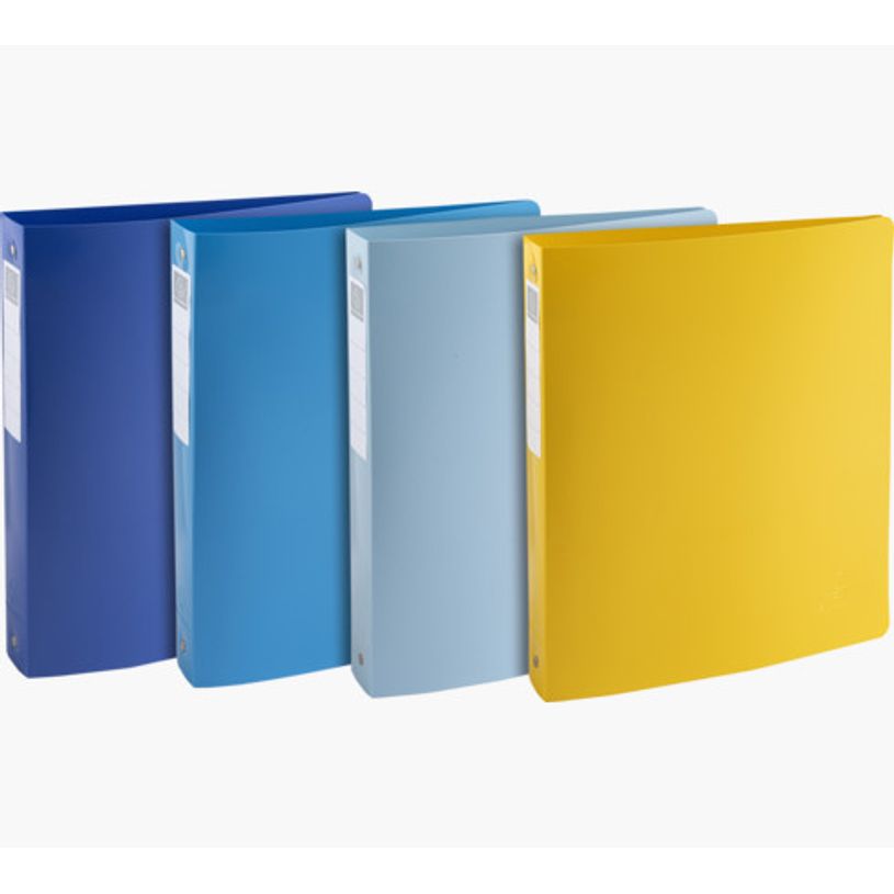 3130630511403-Exacompta BeeBlue - Classeur souple 4 anneaux - Dos 40 mm - A4 maxi - pour 275 feuilles - disponi-P_405143885_2-0