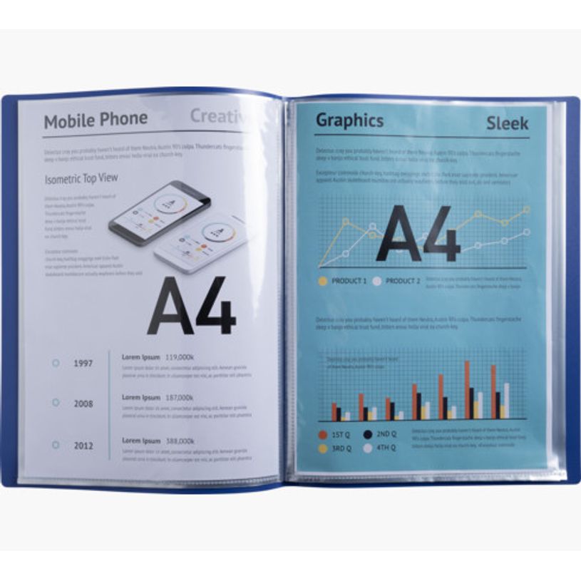 3130630881100-Exacompta BeeBlue - Porte vues - 40 vues - A4 - disponible dans différentes couleurs-P_405143886_7-6