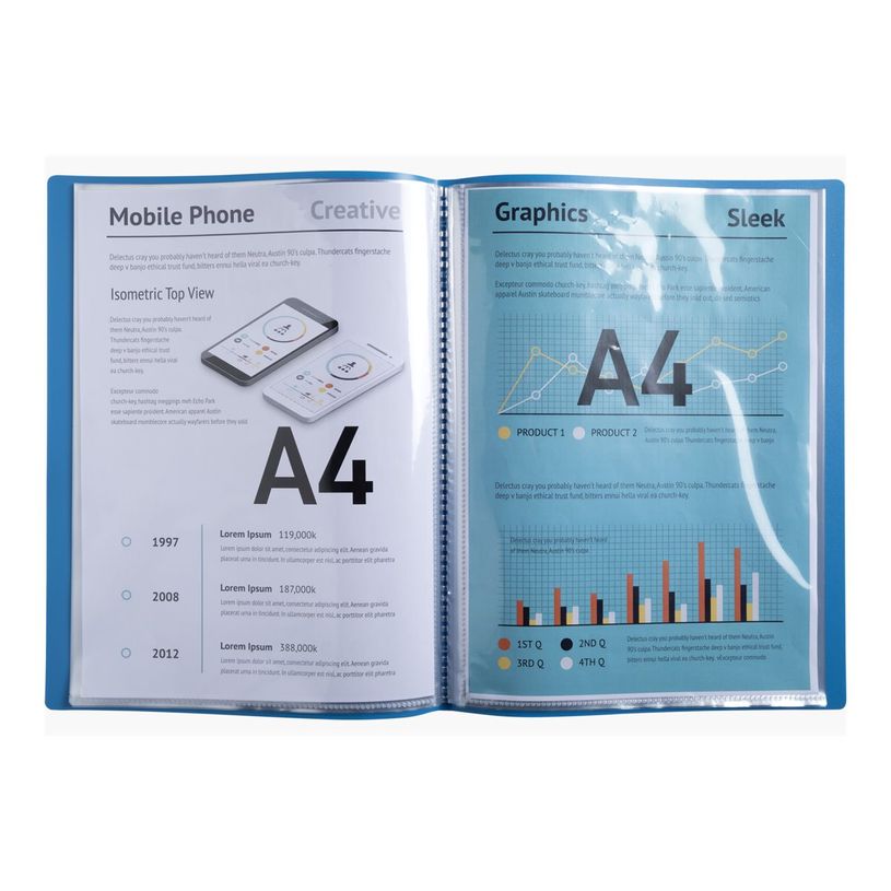 3130630881308-Exacompta Beeblue - Libro de pantalla - 40 compartimentos - 80 vistas - para A4 - dispon-P_405143888_13-17