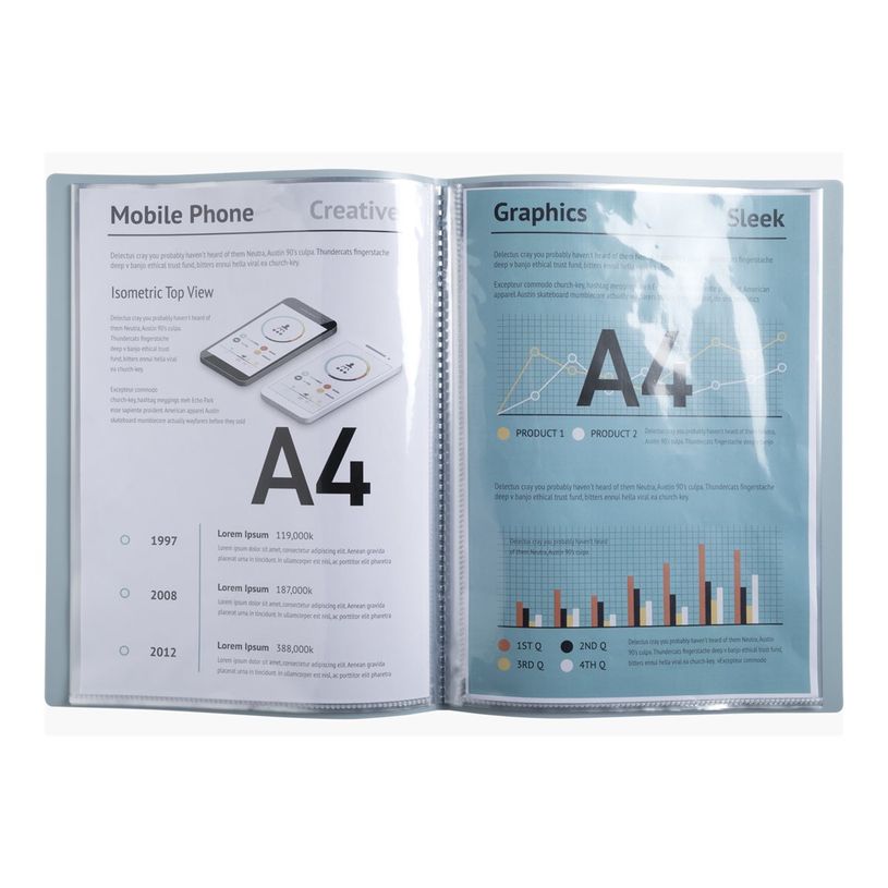 3130630881308-Exacompta Beeblue - Libro de pantalla - 40 compartimentos - 80 vistas - para A4 - dispon-P_405143888_17-15
