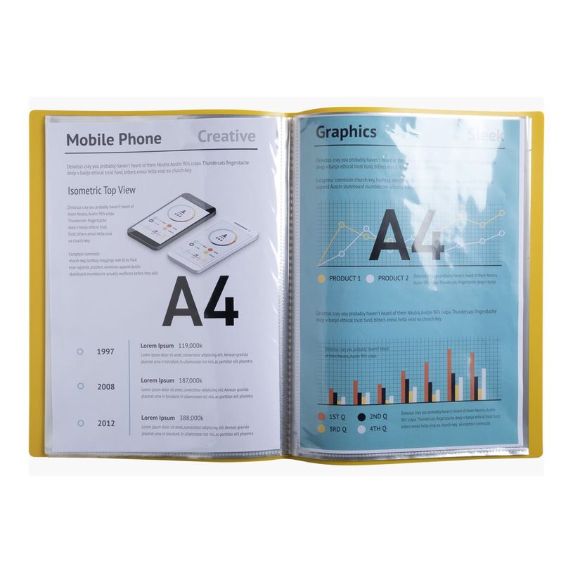 3130630881308-Exacompta Beeblue - Libro de pantalla - 40 compartimentos - 80 vistas - para A4 - dispon-P_405143888_19-11