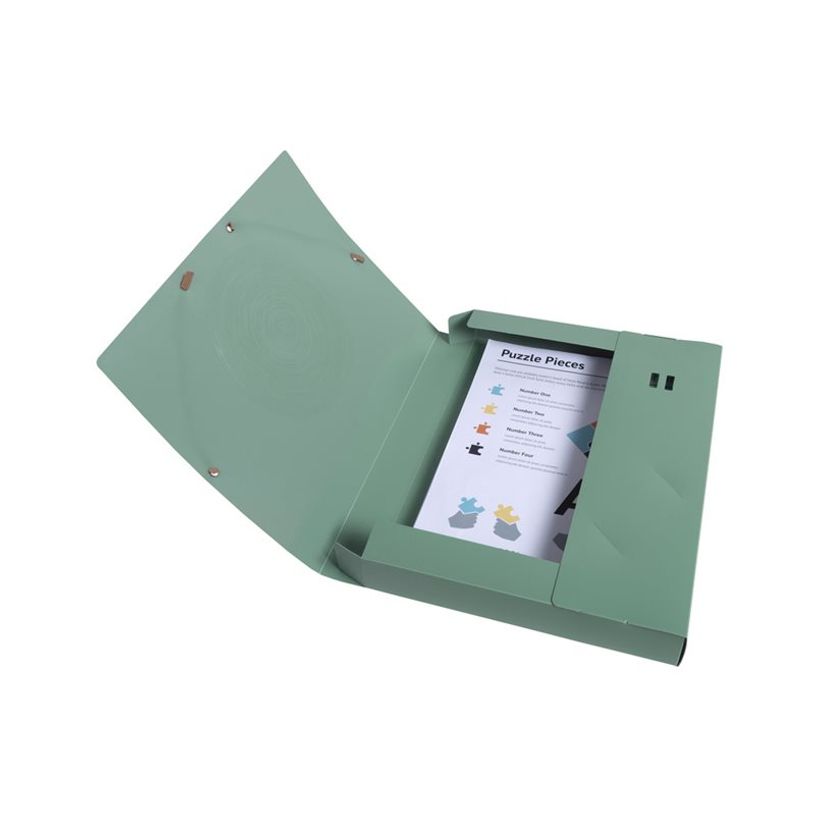 3130630598909-Exacompta Ellipse - Boîte de classement en polypropylène recyclé - Dos 40 mm - Pour 350 feuilles - timbre en or rose - g-P_405143891_3-3