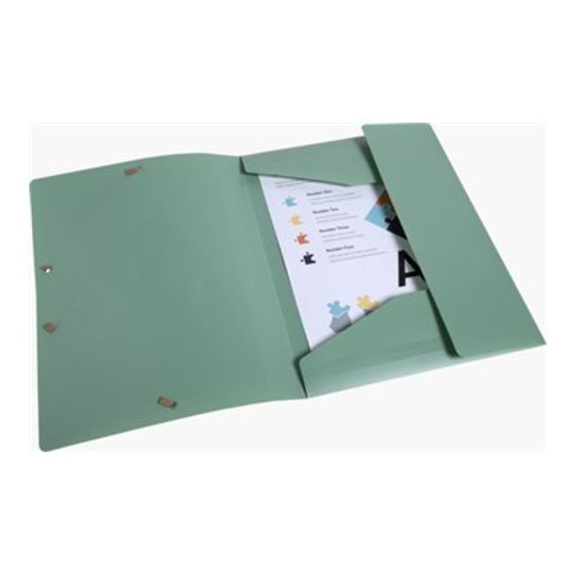 3130630558903-Exacompta Ellipse - Chemise à 3 rabats - A4 - pour 250 feuilles - timbre en or rose - dis-P_405143892_6-1