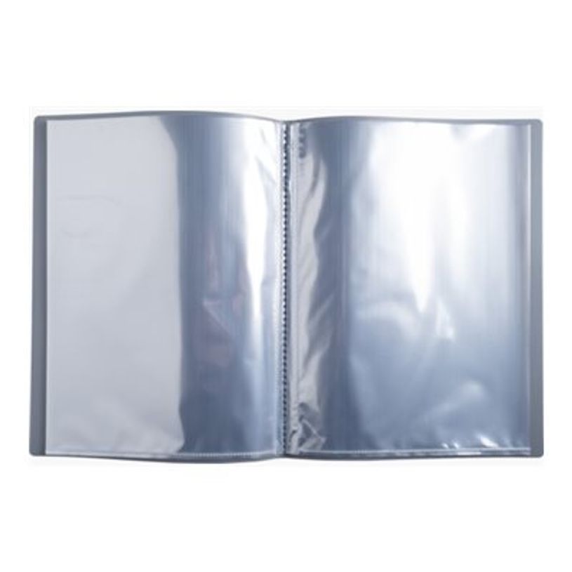 3130631856909-Exacompta Ellipse - Porte vues - 40 vues - A4 - timbre en or rose - gris, vert céladon, v-P_405143895_2-2