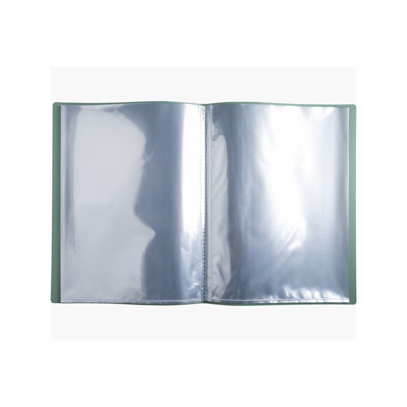 3130630857907-Exacompta Ellipse - Porte vues - 60 vues - A4 - timbre en or rose - gris, vert céladon, v-P_405143896_3-7