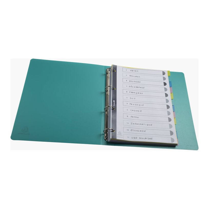 3130630072126-Exacompta Forever Young - Intercalaire 12 positions - A4 - Polypropylène recyclé-P_405143902_4-3