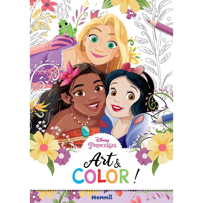 9782508052415-Disney Princesses - Art & Color !-P_405143959_1-0