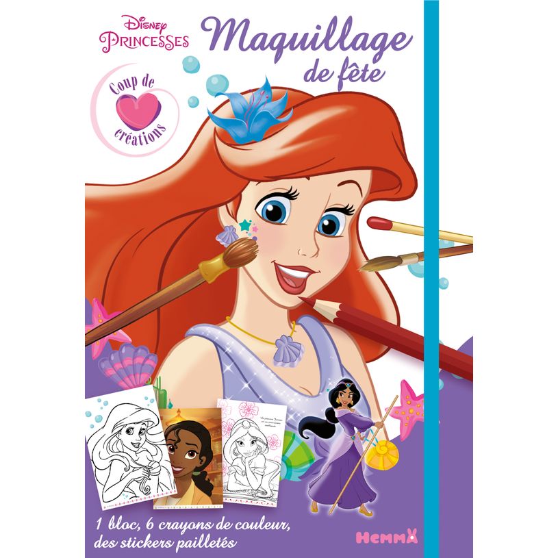9782508052224-Disney Princesses Maquillage de fête - Coup de coeur créations-P_405143967_1-0