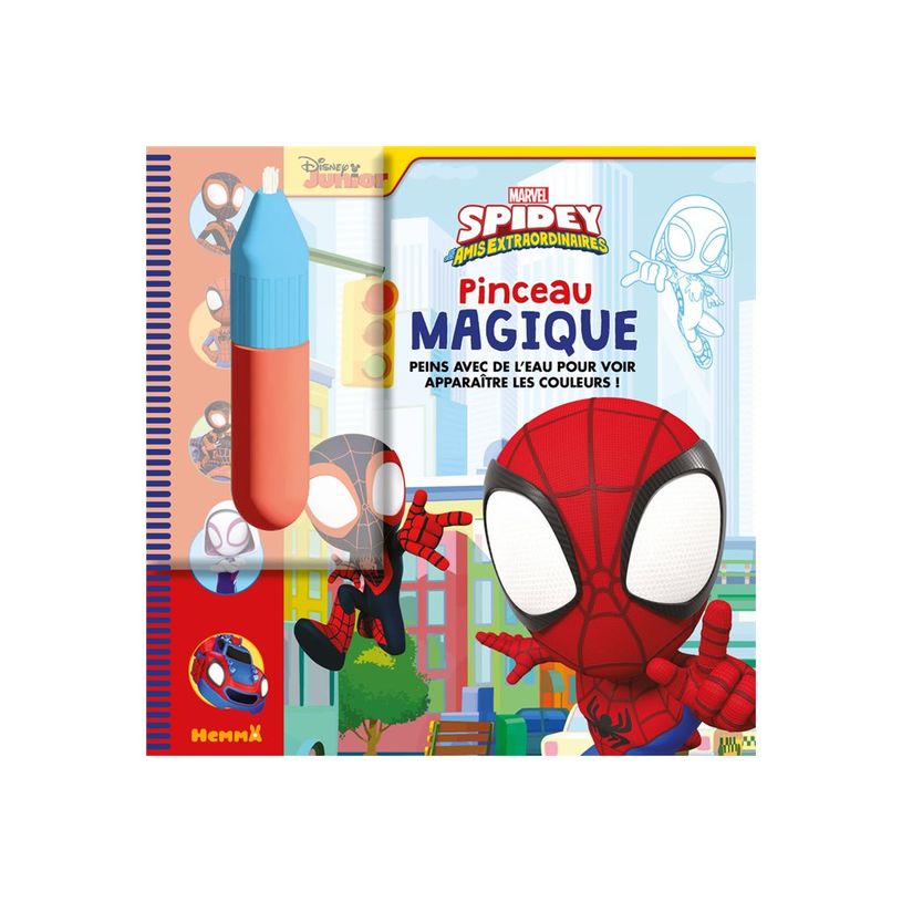 9782508051418-Marvel Spidey et ses amis extraordinaires - Pinceau magique - Peins avec de l'eau pour voi-P_405143979_2-1