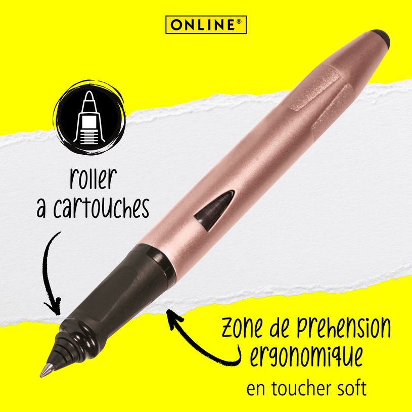 4014421261502-Roller à cartouches tactile Switch Plus Rosegold--1