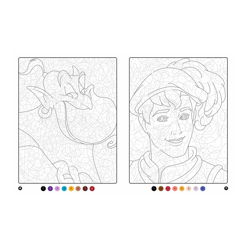 9782017137764-Disney Princesses Coloriages Magiques - Trompe-l'oeil - livre à colorier-P_405144030_1-1