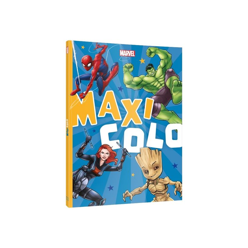 9782012048492-Marvel Super-héros et héroïnes - Livre à colorier-P_405144031_2-0