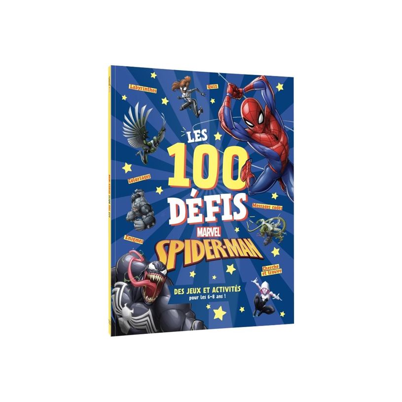 9782017187462-Marvel Spider-Man - Des jeux et activités pour les 6-8 - Les 100 défis - Livre d'activit-P_405144050_1-0