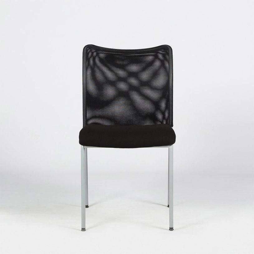 0404051443401-Lot de 4 chaises JADE - empilable - noir-P_405144340_2-1