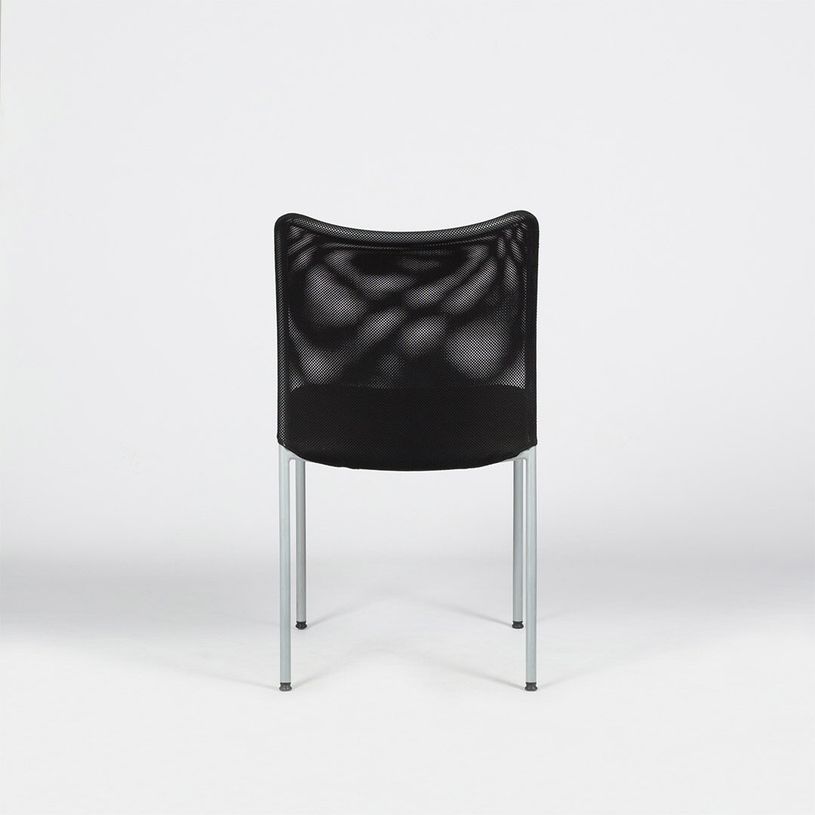 0404051443401-Lot de 4 chaises JADE - empilable - noir-P_405144340_3-2