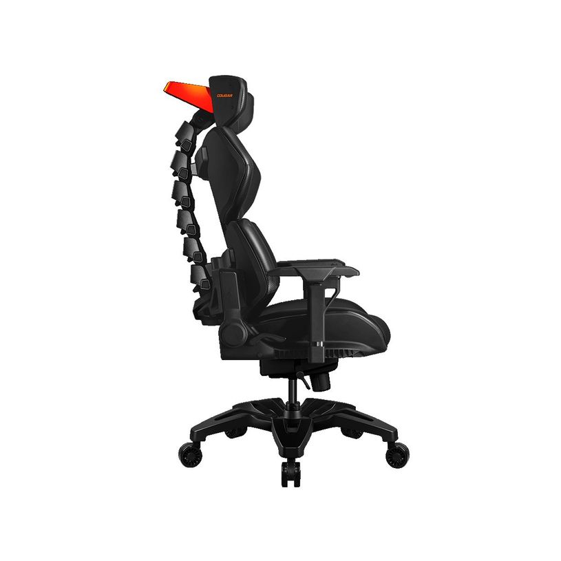 4710483773310-Fauteuil gamer TERMINATOR - accoudoirs réglables - appuie-tête intégré - noir-P_405144743_3-2