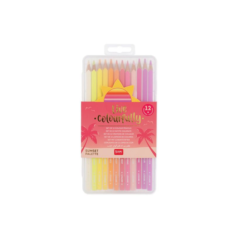 8053610785890-Legami Live Colourfully - 12 crayons de couleur - sunset palette - couleurs assorties-P_405144748_1-3