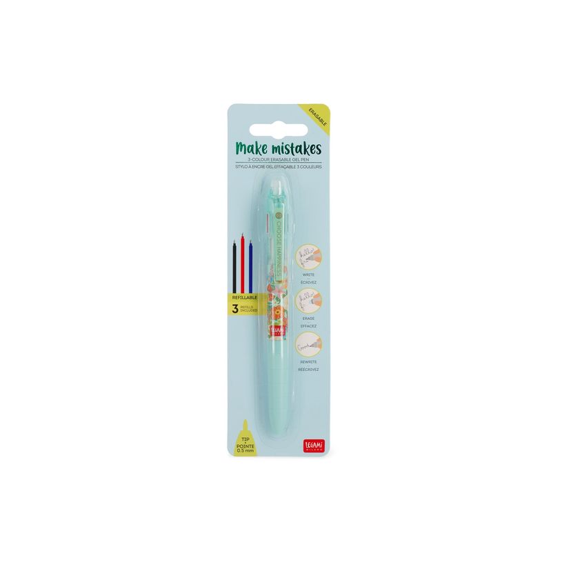 8051128758092-Legami - Stylo gel effaçable - Happy flowers-P_405144761_1-1