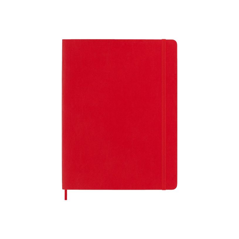 Moleskine Classic - cahier de notes - 19 x 25 cm - ligné - rouge Pas ...