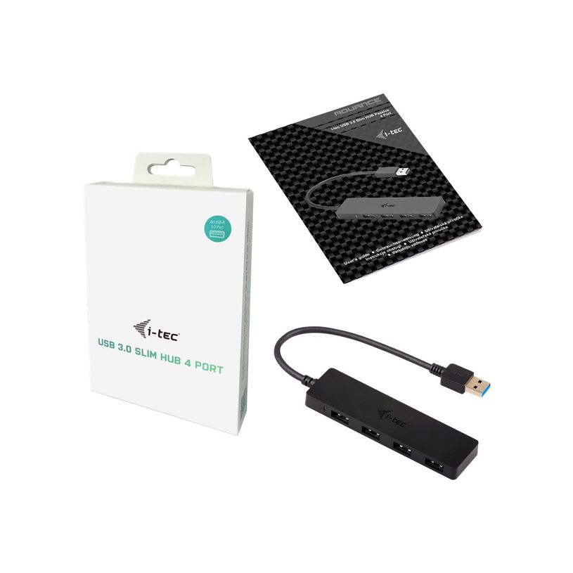 8595611701115-i-Tec USB 3.0 Slim Passive HUB - Hub - 4 x SuperSpeed USB 3.0 - de bureau-P_405145399_1-4