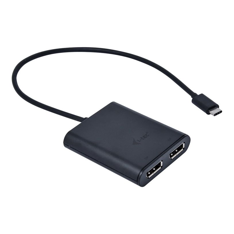 8595611702037-i-Tec - Adaptateur vidéo externe - USB-C 3.1 - 2 x DisplayPort - noir-P_405145402_2-1
