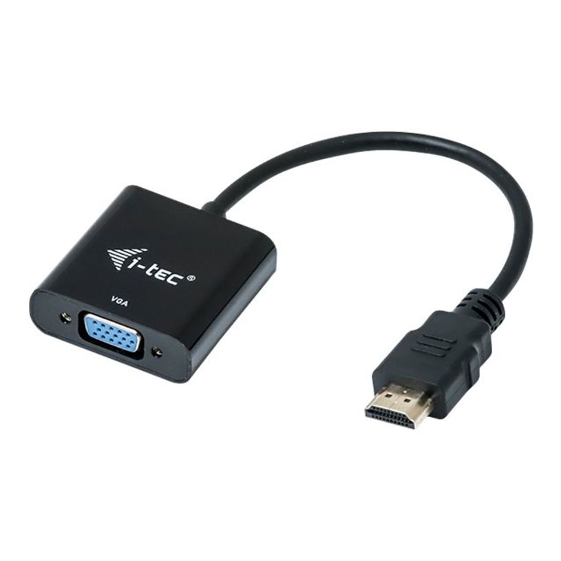 Convertisseur VGA Vers HDMI Avec Audio - Pour Connecter Un PC Ancien Sur Un écran/moniteur HDMI - Alimentation Par USB - Résolutions Jusqu'à 1920x1080