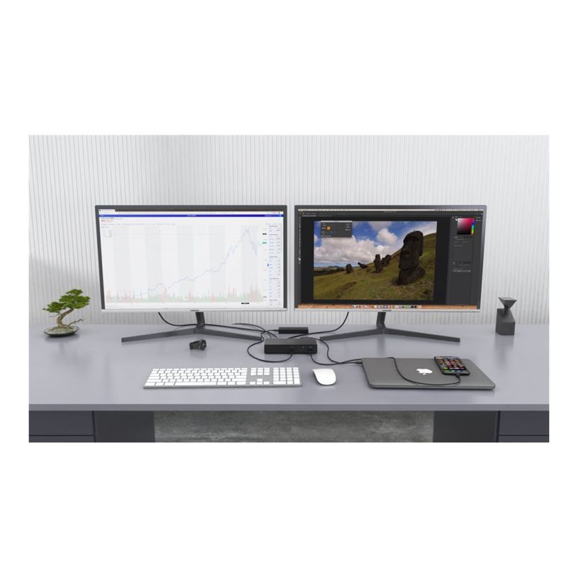8595611703096-i-Tec Thunderbolt 3 - Station d'accueil - USB-C 3.1 / Thunderbolt 3 - 2 x DP - GigE - 85 W-P_405145437_3-2