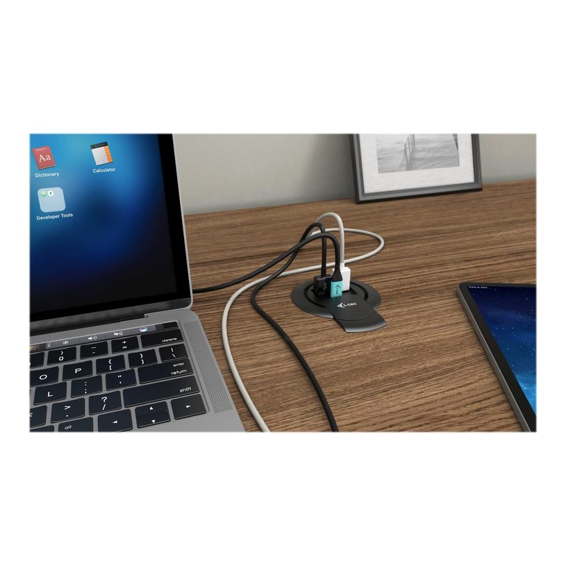 8595611703355-i-Tec Built-in Desktop Fast Charger - Chargeur secteur pour smartphone et tablette - 4 USB-P_405145439_6-2