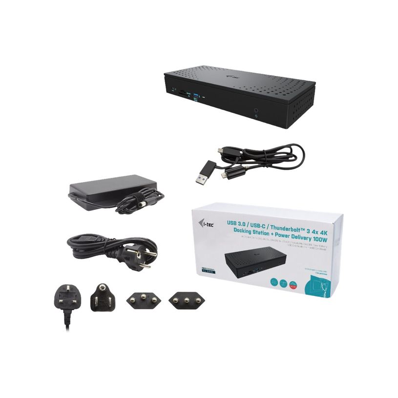 8595611704161-i-Tec - Station d'accueil - USB-C / USB 3.0 / Thunderbolt 3 / Thunderbolt 4 - 4 x DP, 4 x -P_405145440_1-7