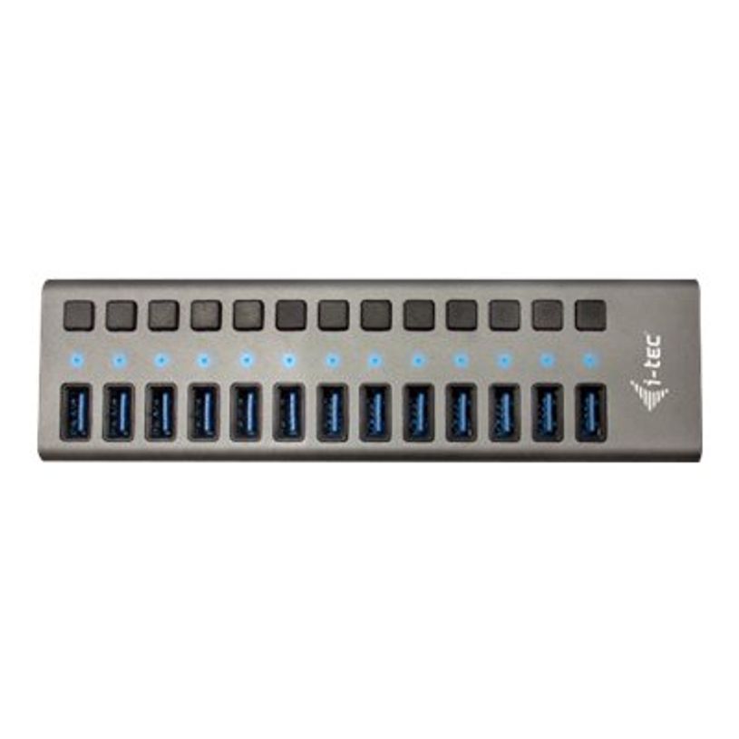 8595611702952-i-Tec USB 3.0 Charging HUB - Hub - 13 x SuperSpeed USB 3.0 - de bureau-P_405145451_6-7