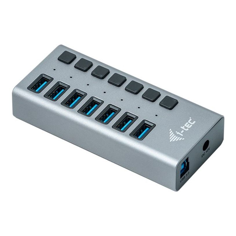 8595611702938-i-Tec USB 3.0 Charging HUB - Hub - 7 x SuperSpeed USB 3.0 - de bureau-P_405145453_3-1