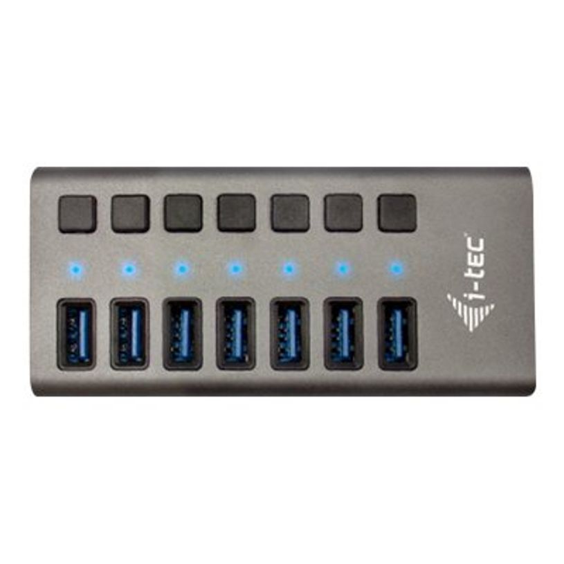 8595611702938-i-Tec USB 3.0 Charging HUB - Hub - 7 x SuperSpeed USB 3.0 - de bureau-P_405145453_5-3