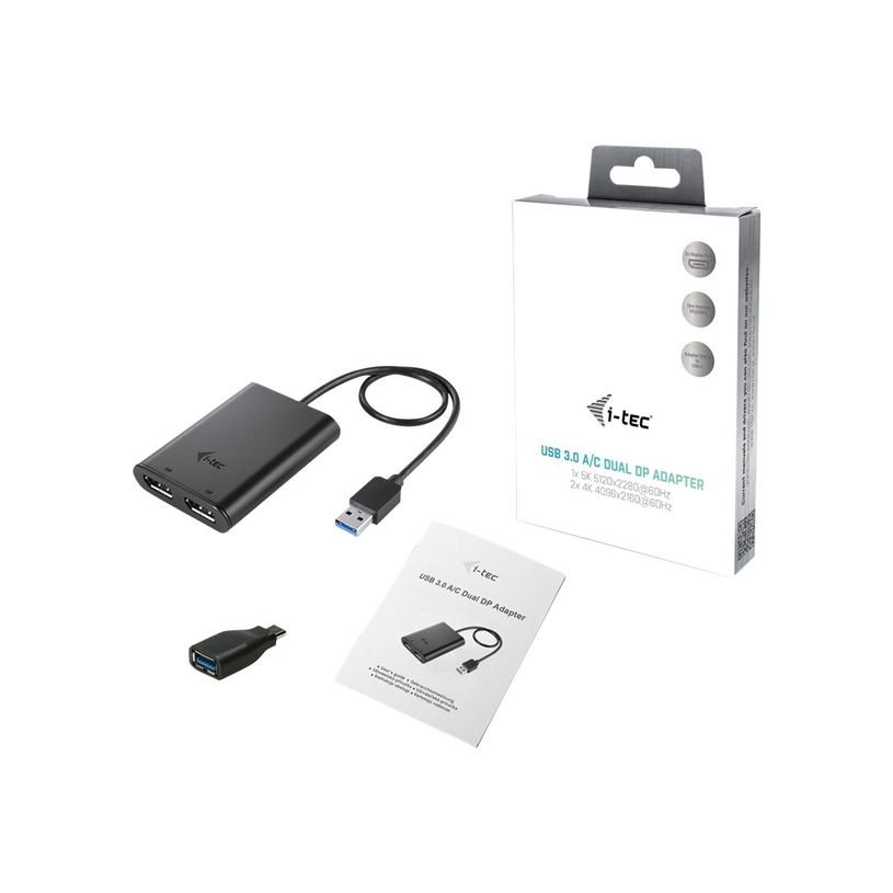 8595611701993-i-Tec - Adaptateur vidéo externe - USB 3.0 - 2 x DisplayPort-P_405145457_6-5