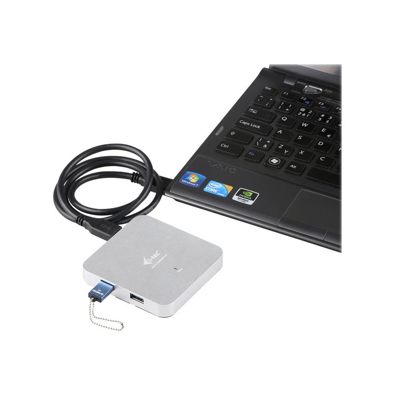 8595611700699-i-Tec USB 3.0 Metal Charging HUB - Hub - 4 x SuperSpeed USB 3.0 - de bureau-P_405145461_5-3