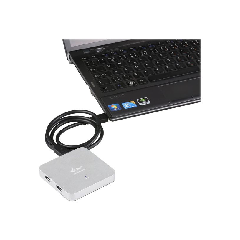 8595611700699-i-Tec USB 3.0 Metal Charging HUB - Hub - 4 x SuperSpeed USB 3.0 - de bureau-P_405145461_6-4