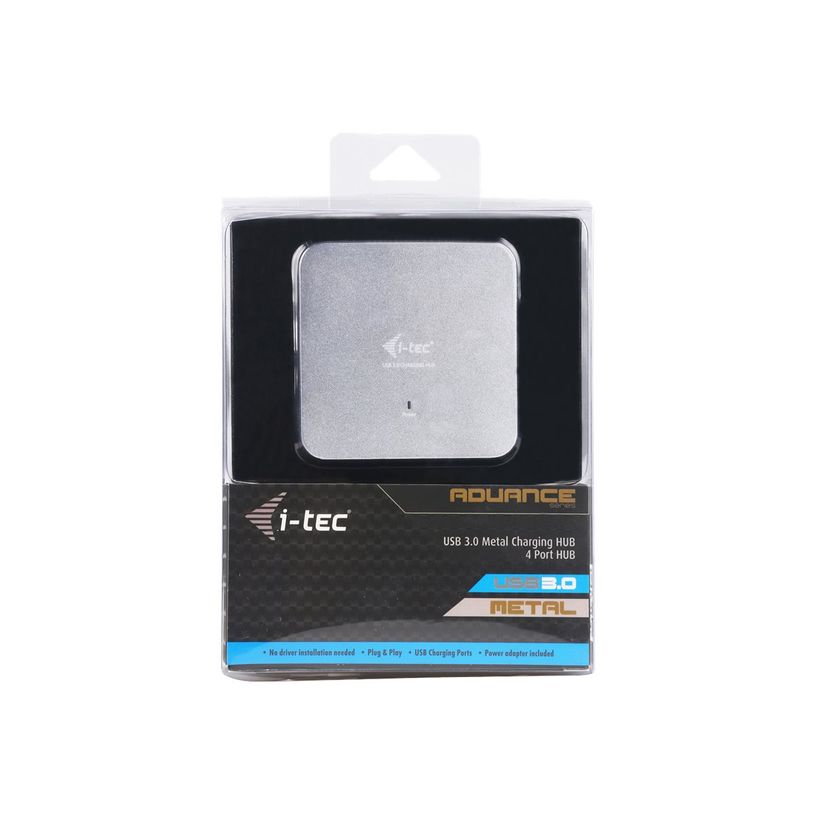 8595611700699-i-Tec USB 3.0 Metal Charging HUB - Hub - 4 x SuperSpeed USB 3.0 - de bureau-P_405145461_7-5
