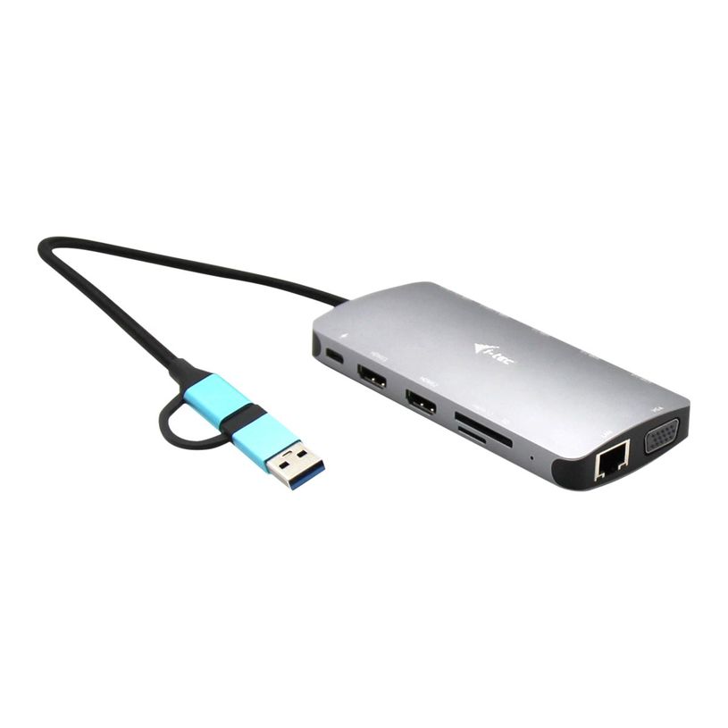 8595611705762-i-Tec Nano Dock - Station d'accueil - USB 3.0 / USB4 / Thunderbolt 4 - VGA, 2 x HDMI - Gig-P_405145469_3-1