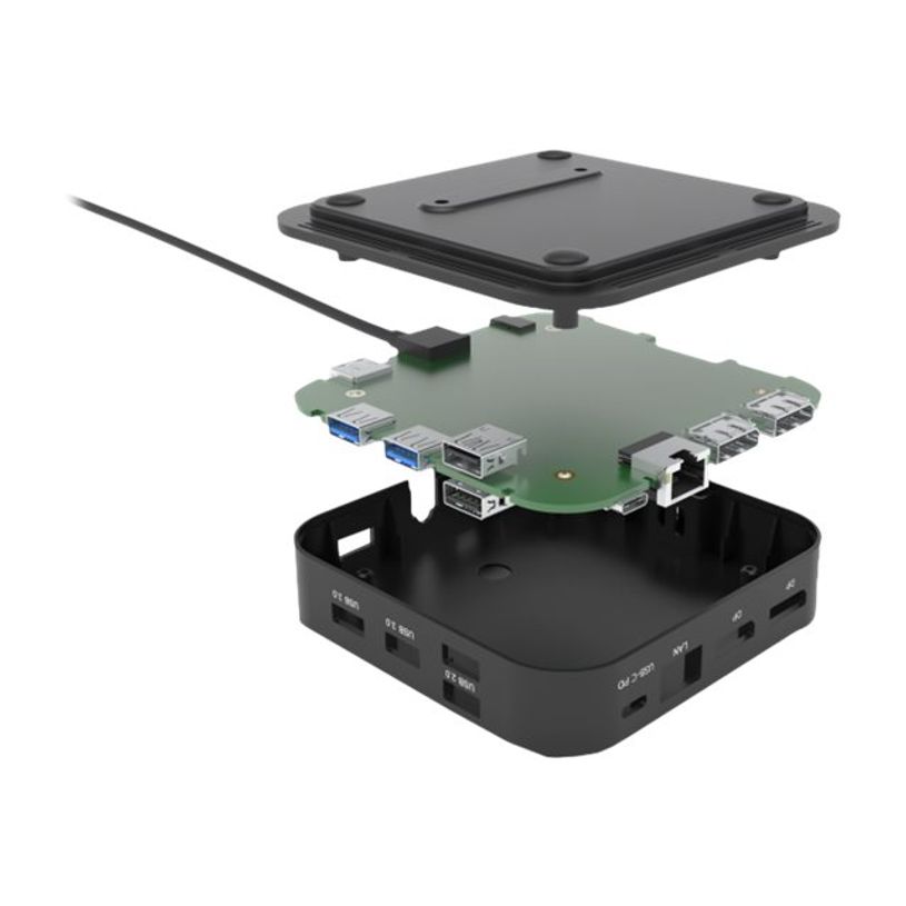 8595611703799-i-Tec USB-C  - Station d'accueil - USB-C / Thunderbolt 3 - 2 x DP - GigE-P_405145482_4-2