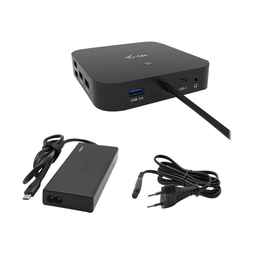 8595611703775-i-Tec USB-C  - Station d'accueil - USB-C / Thunderbolt 3 - 2 x DP - GigE - avec i-Tec Univ-P_405145483_1-0