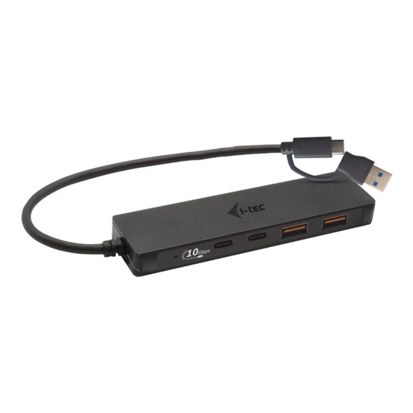 8595611703904-i-Tec - Hub - 2 x SuperSpeed USB 3.0 + 2 x USB-C 3.1 Gen 1 - de bureau-P_405145505_11-10