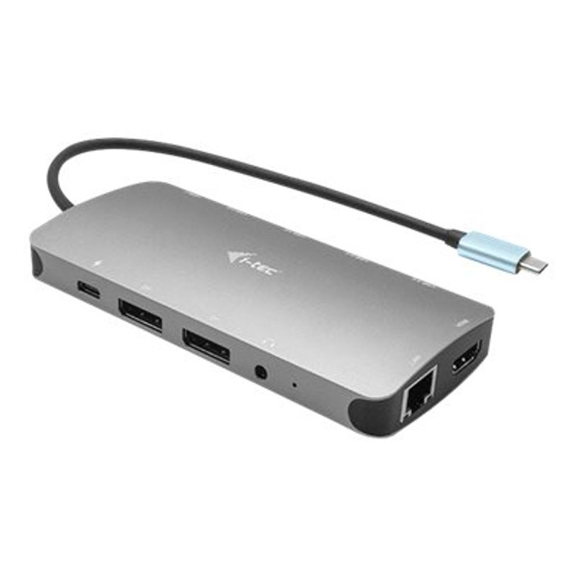8595611703348-i-Tec USB-C Metal Nano - Station d'accueil - USB-C / Thunderbolt 3 - HDMI, 2 x DP - GigE-P_405145510_4-2