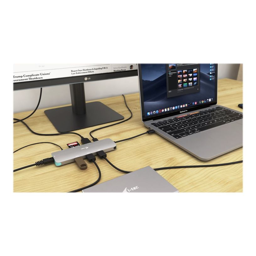 8595611702907-i-Tec USB-C Metal Nano - Station d'accueil - USB-C 3.1 - HDMI - GigE-P_405145512_7-5